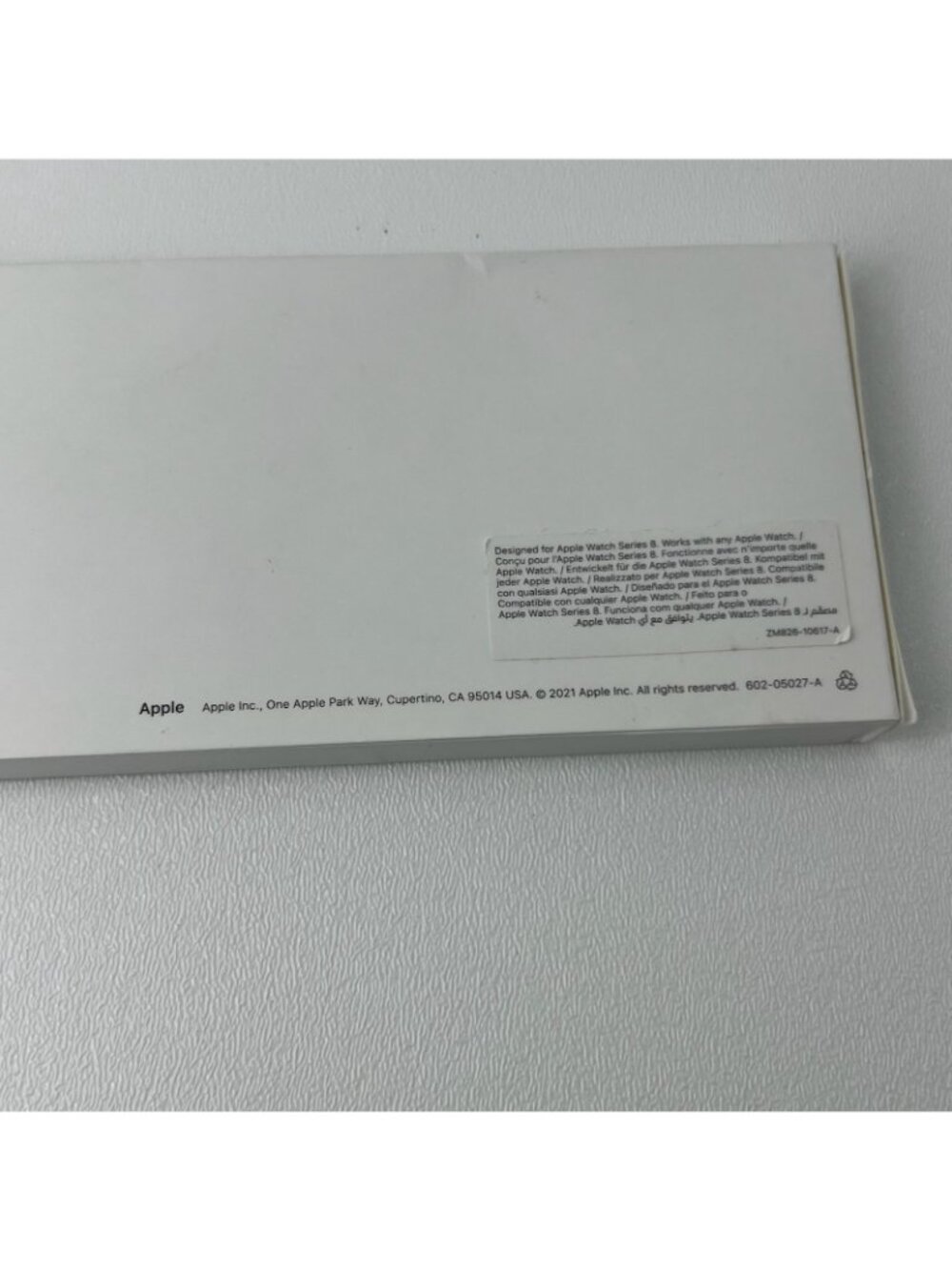 Apple Watch Sport Band 41mm S/M Graphite Stainless Pin Fluoroelastomer Midnight - Picture 11 of 14